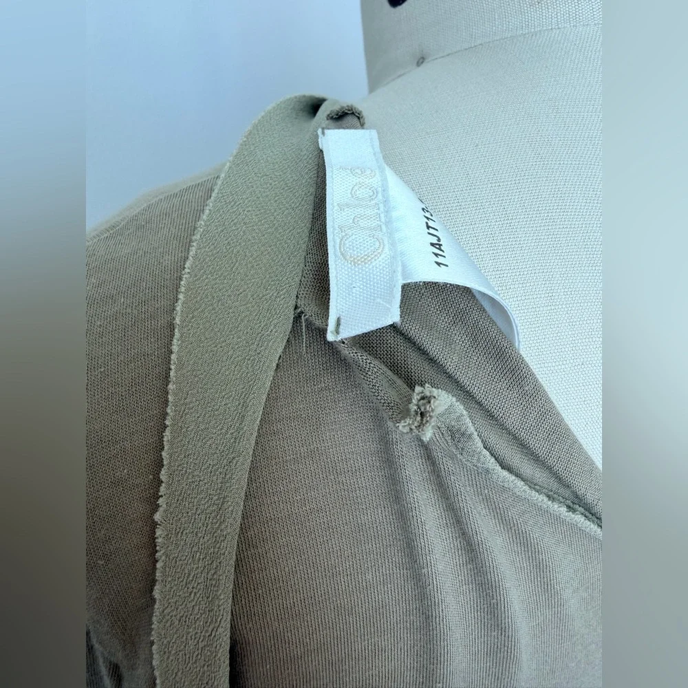 Chloe Women's long sleeve Top, tshirt made in France, Size XS - Picture 7 of 13